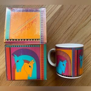 Laurel Burch Mug - Embracing Horses